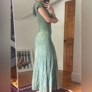 Hooded maxi dress by Gaia conceptions